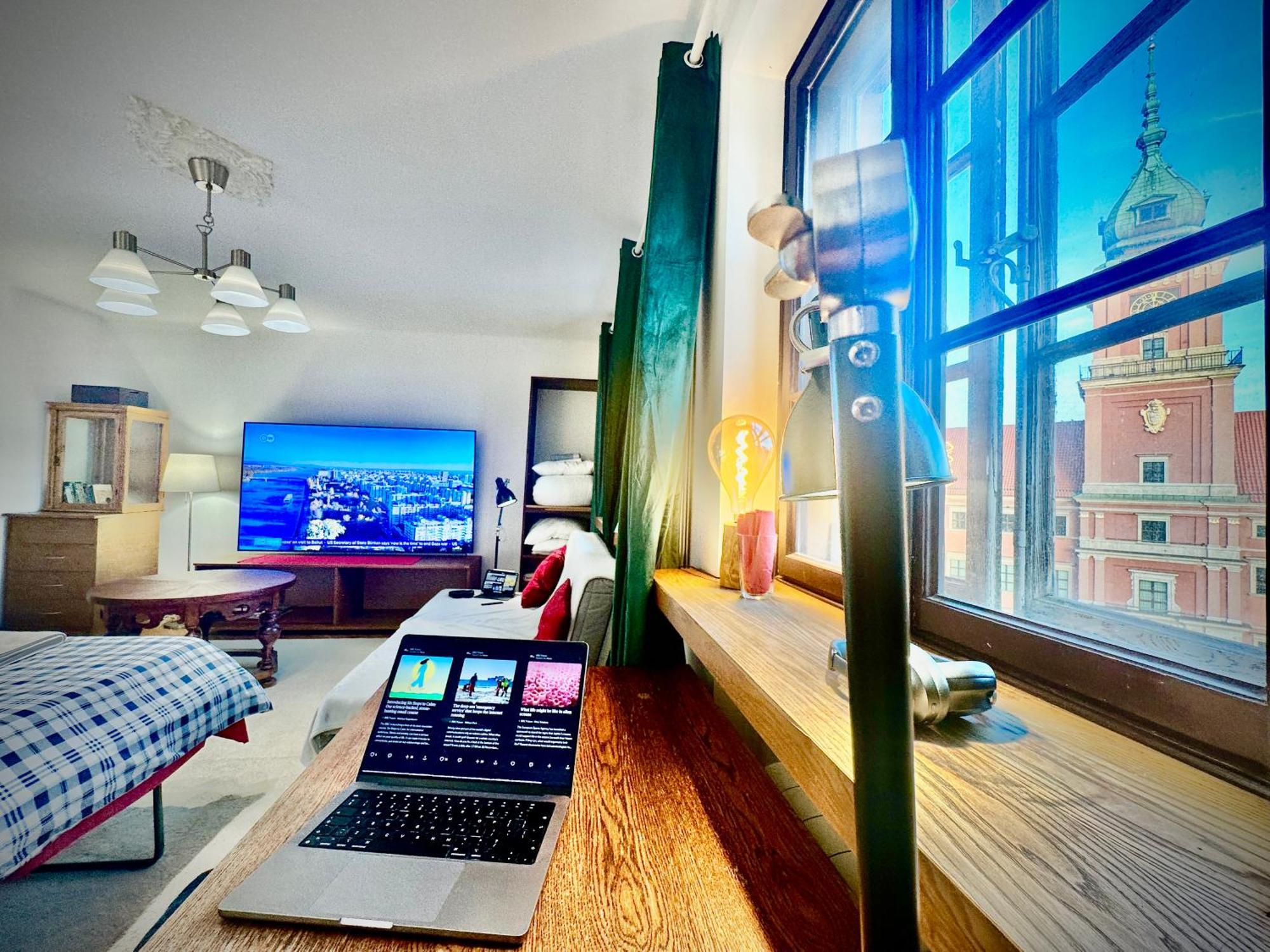 Old Town Best View Wifi 300 Mb/S Huge Screen Netflix Appletv Amazontv Varsavia Esterno foto